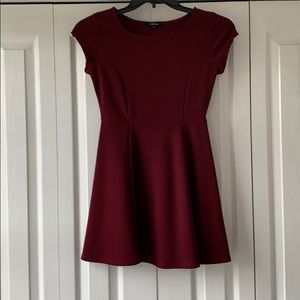 Maroon dress